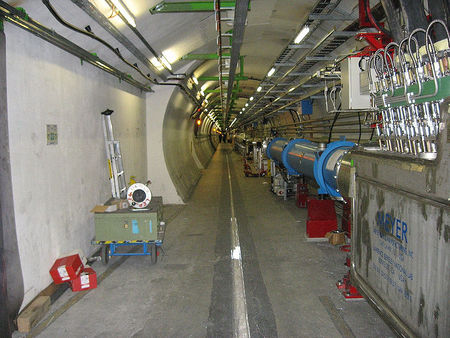 In the tunnels of the Large Hadron Collider